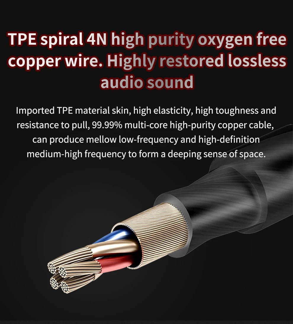 Original QKZ AK6 In Ear Earphone 6 Dynamic Driver Unit Headphone With Mic Stereo Sports HIFI Subwoofer Headset Monitor Earbuds - Walmarkettt.com