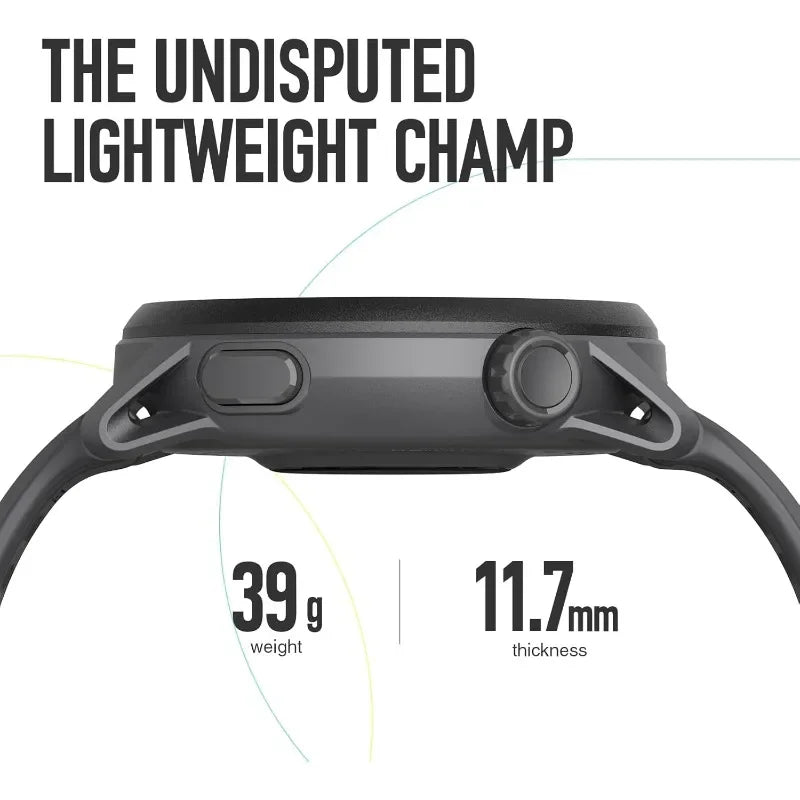 PACE 3 Sport Watch GPS, Lightweight and Comfort, 17 Days Battery Life, Dual - Frequency GPS, Heart Rate - Walmarkettt.com