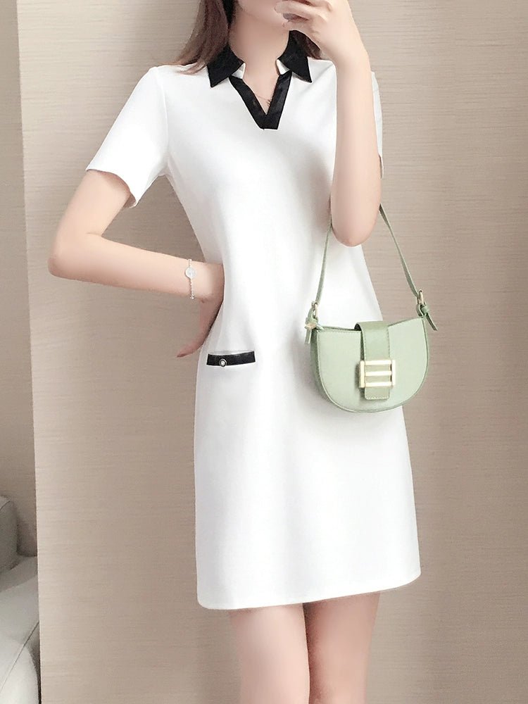 Polo New Loose Sports and Leisure Summer Dress - Walmarkettt.com