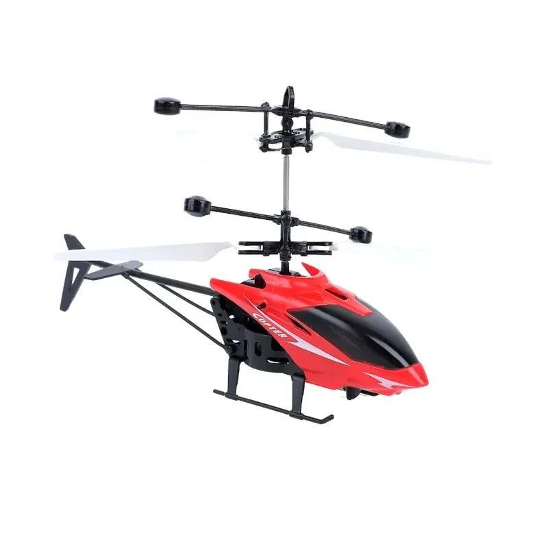 Rechargeable Mini RC Drone Remote Safe Fall - resistant RC Helicopters Drone Children Toys(No remote control battery) - Walmarkettt.com