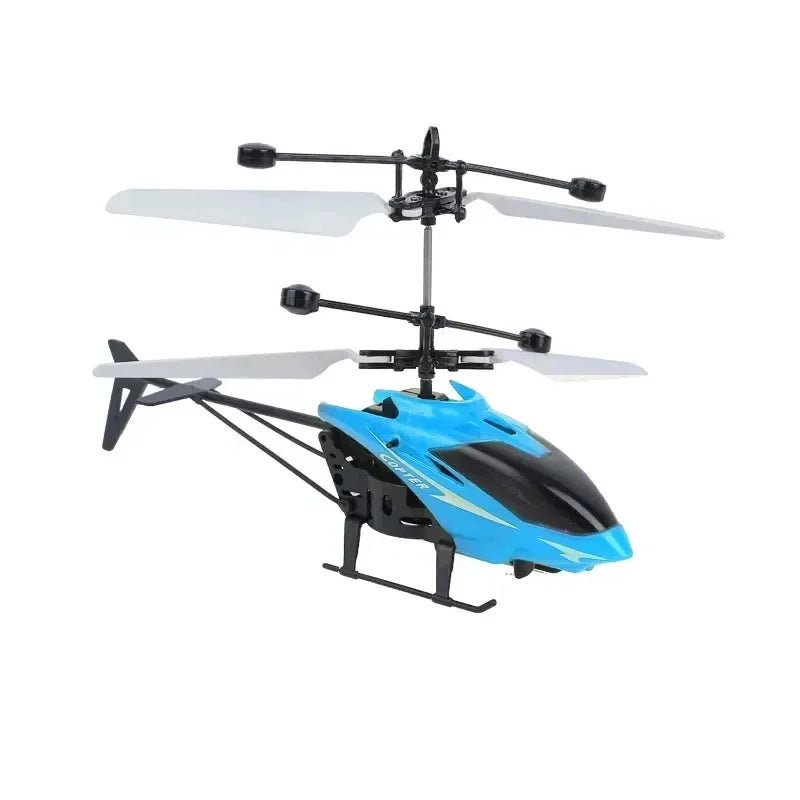 Rechargeable Mini RC Drone Remote Safe Fall - resistant RC Helicopters Drone Children Toys(No remote control battery) - Walmarkettt.com