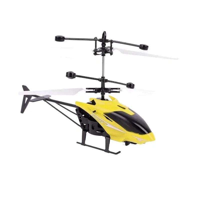 Rechargeable Mini RC Drone Remote Safe Fall - resistant RC Helicopters Drone Children Toys(No remote control battery) - Walmarkettt.com