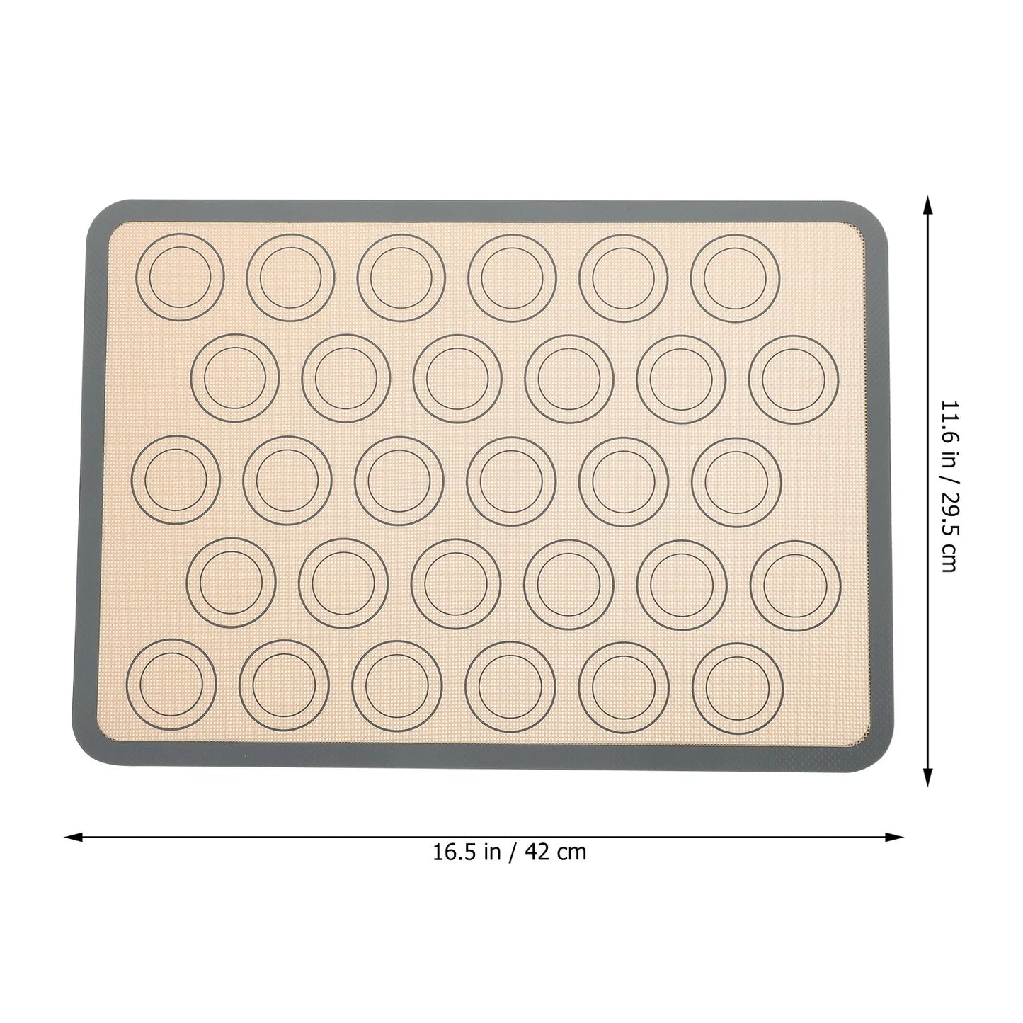 Silicone Baking Mat Non - Stick Reusable Heat Resistant Baking Sheet Safe for Oven Toaster Air Fryer - Walmarkettt.com