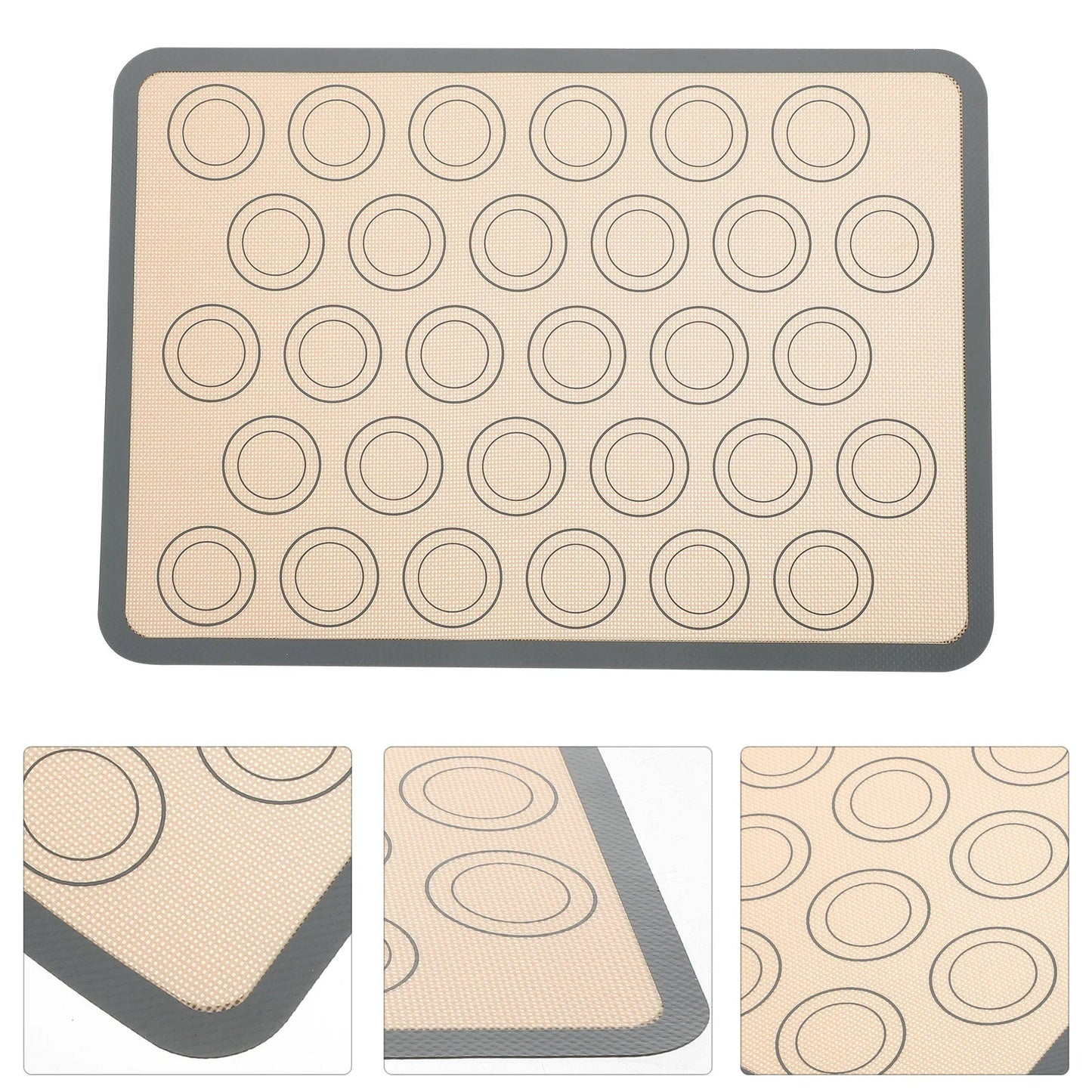 Silicone Baking Mat Non - Stick Reusable Heat Resistant Baking Sheet Safe for Oven Toaster Air Fryer - Walmarkettt.com
