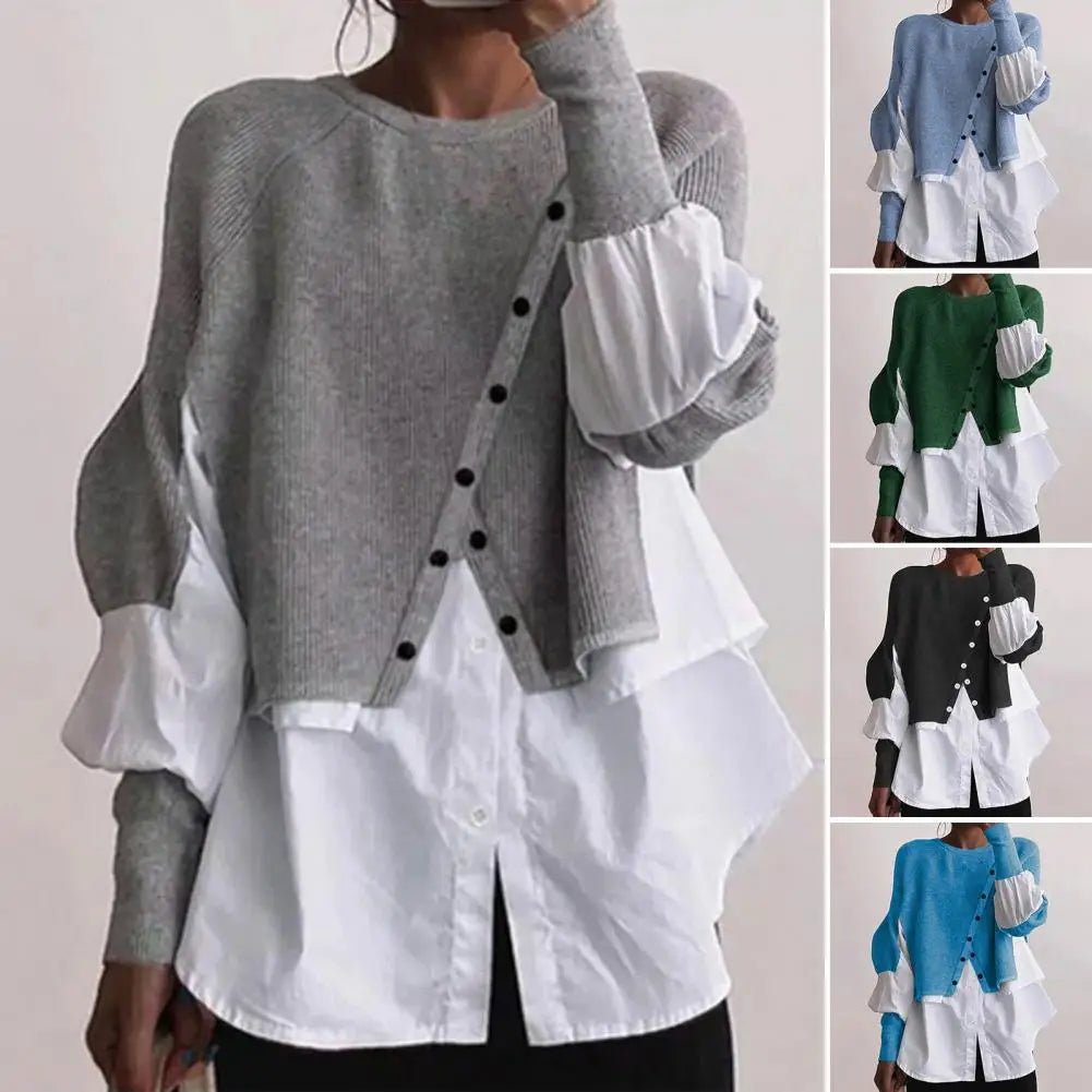 Thermal Office Lady Soft Creative Women Autumn Sweater Female Clothes - Walmarkettt.com