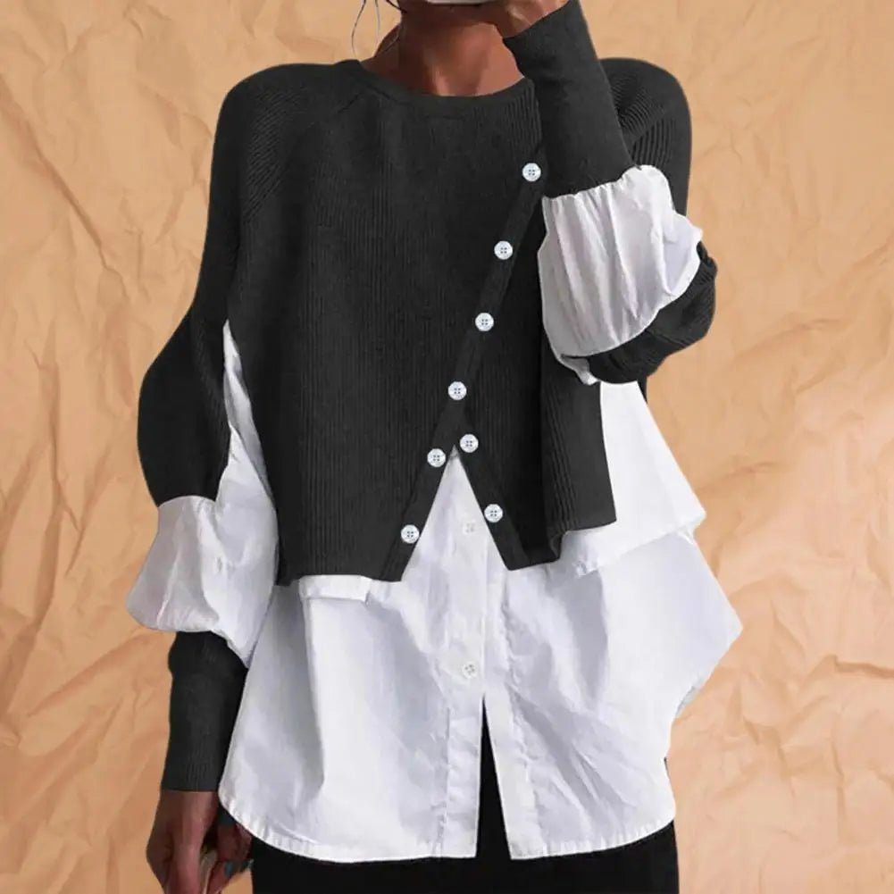 Thermal Office Lady Soft Creative Women Autumn Sweater Female Clothes - Walmarkettt.com