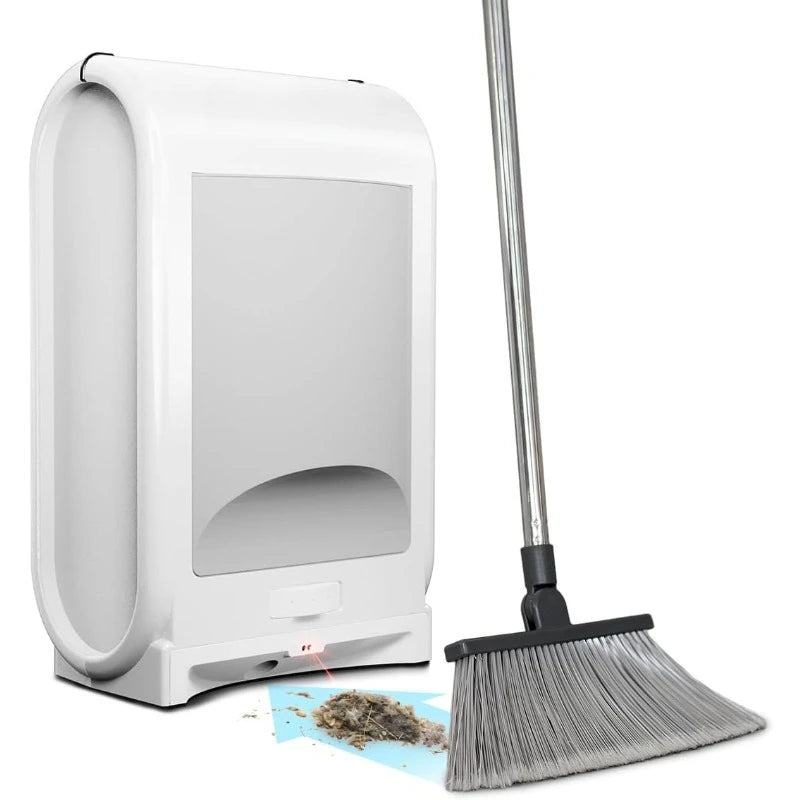 Touchless Vacuum Automatic Dustpan - Ultra Fast & Powerful - Great For Sweeping Salon Pet Hair Food Dirt Kitchen - Walmarkettt.com