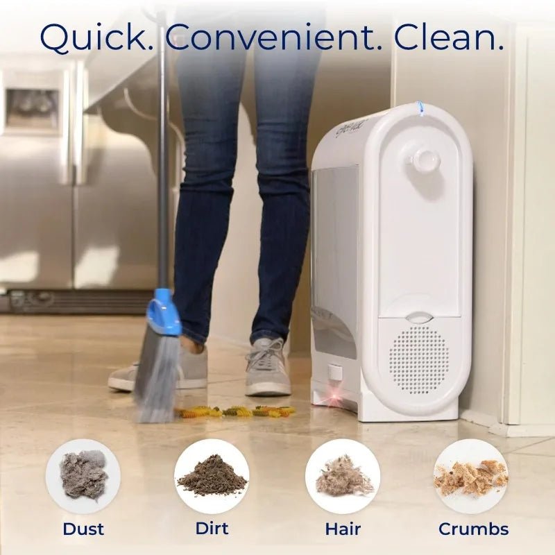 Touchless Vacuum Automatic Dustpan - Ultra Fast & Powerful - Great For Sweeping Salon Pet Hair Food Dirt Kitchen - Walmarkettt.com