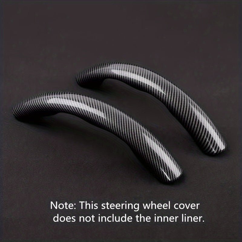 Upgrade Your Driving Experience With A Non - Slip Carbon Fiber Steering Wheel Cover! - Walmarkettt.com