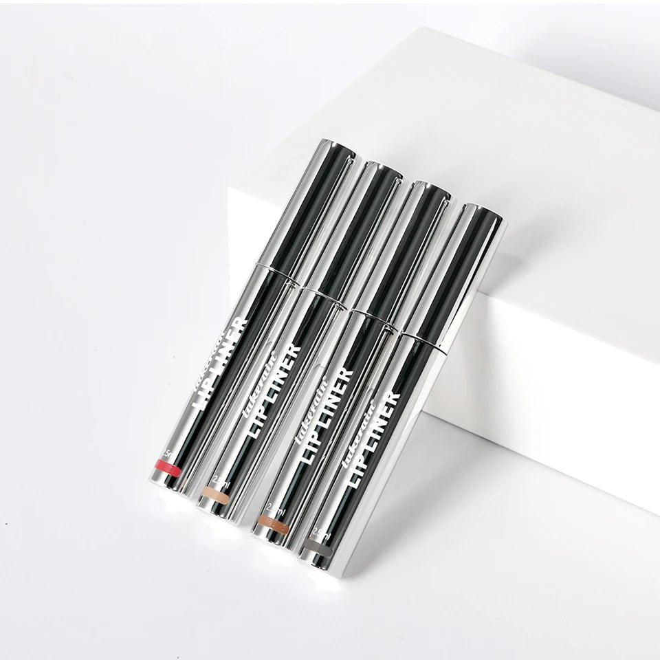 Waterproof Lip Liner Peel Off Tattoo Lipgloss Waterproof Long Lasting Matte Lip Tint Brown Contour Tear - off Lips Stain Cosmetic - Walmarkettt.com