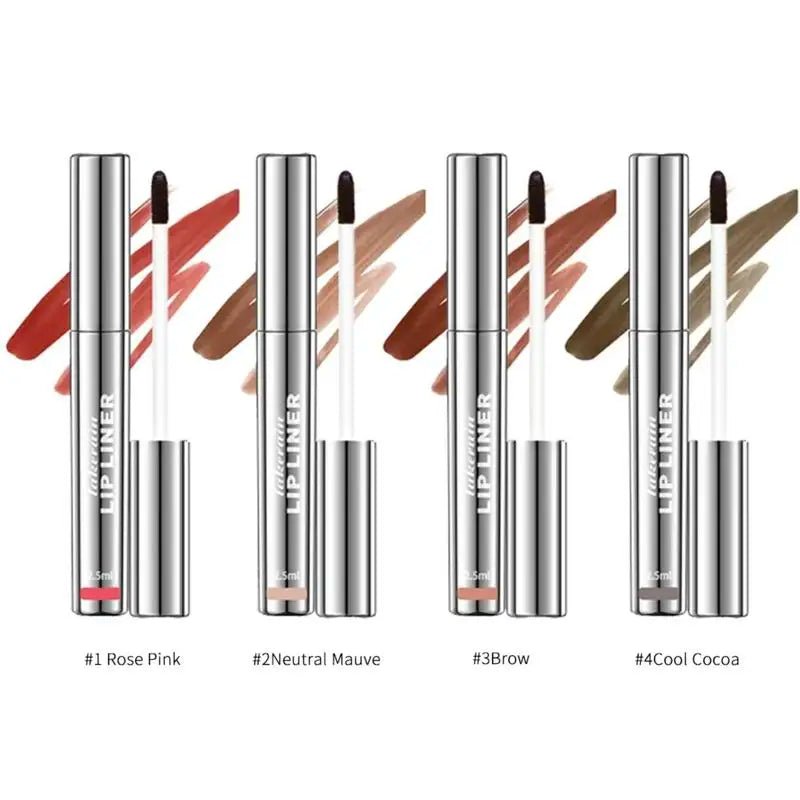 Waterproof Lip Liner Peel Off Tattoo Lipgloss Waterproof Long Lasting Matte Lip Tint Brown Contour Tear - off Lips Stain Cosmetic - Walmarkettt.com