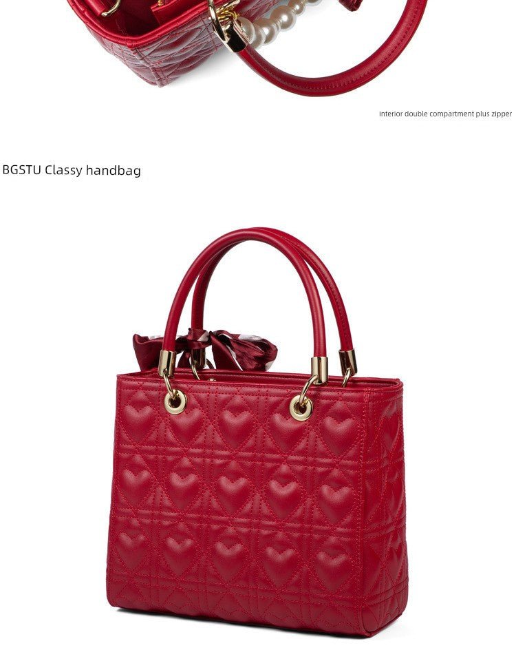 Wedding Red Fancy Daily Bridal Bag - Walmarkettt.com