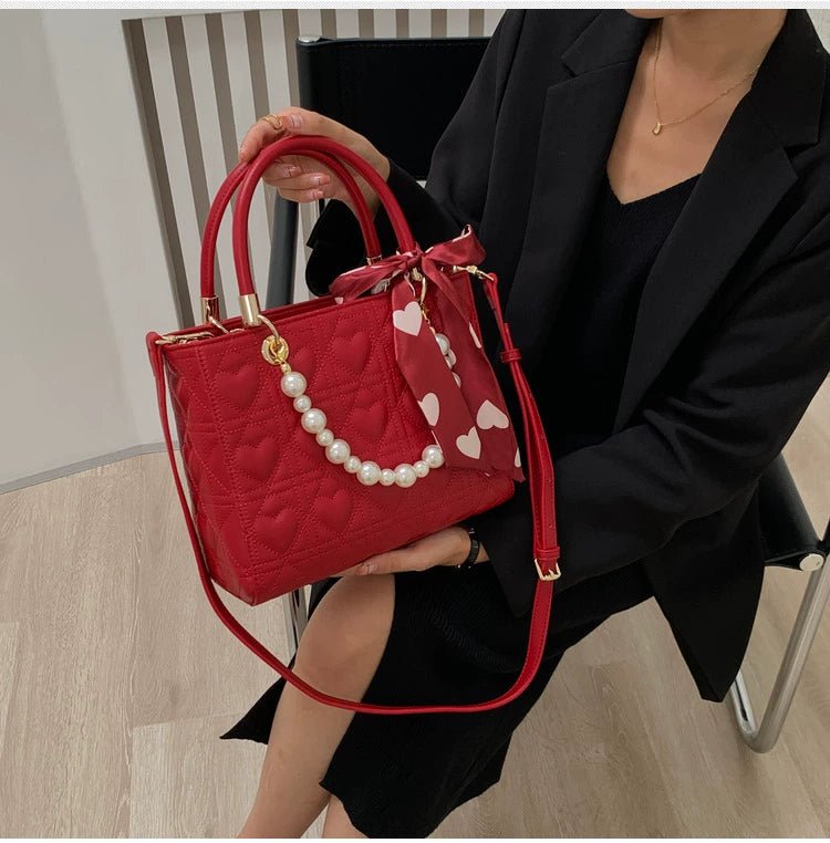 Wedding Red Fancy Daily Bridal Bag - Walmarkettt.com