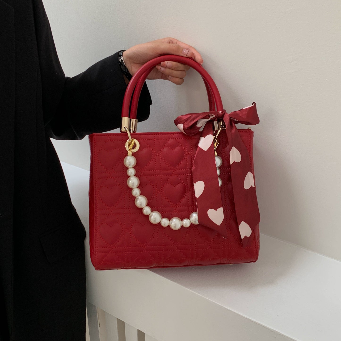 Wedding Red Fancy Daily Bridal Bag - Walmarkettt.com
