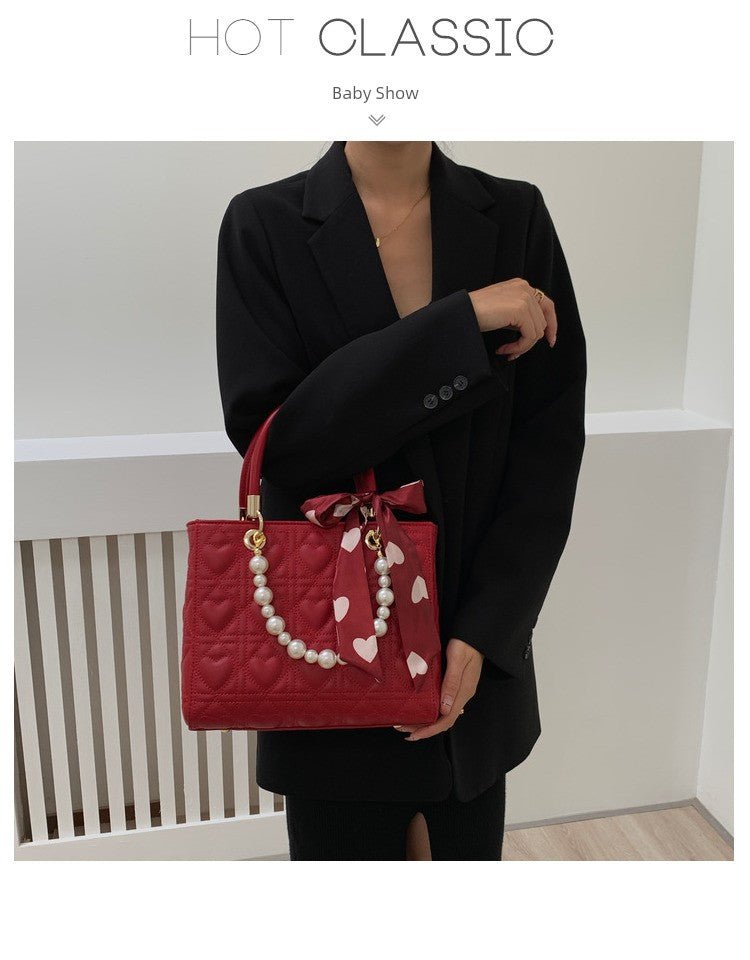 Wedding Red Fancy Daily Bridal Bag - Walmarkettt.com
