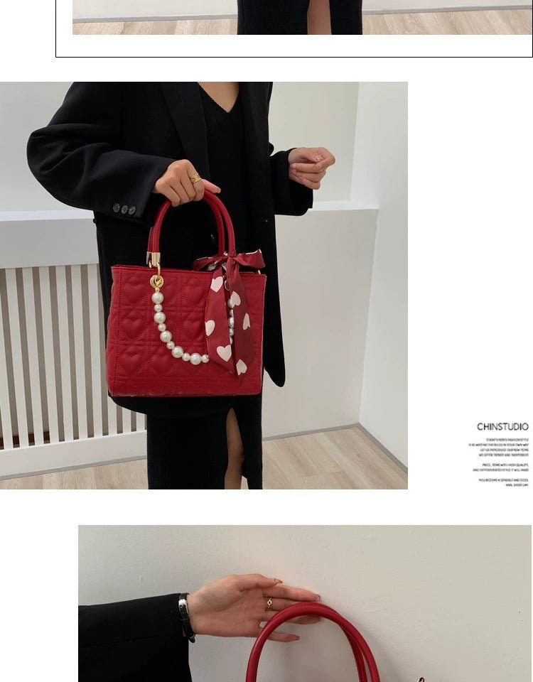 Wedding Red Fancy Daily Bridal Bag - Walmarkettt.com
