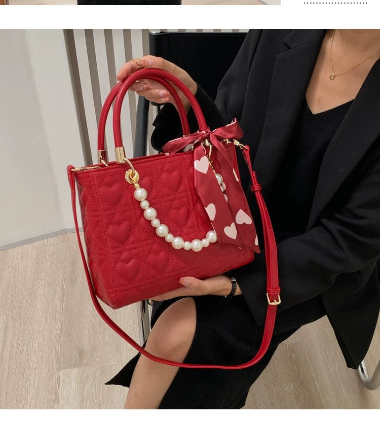 Wedding Red Fancy Daily Bridal Bag - Walmarkettt.com