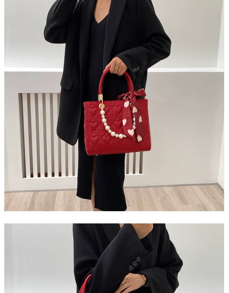 Wedding Red Fancy Daily Bridal Bag - Walmarkettt.com