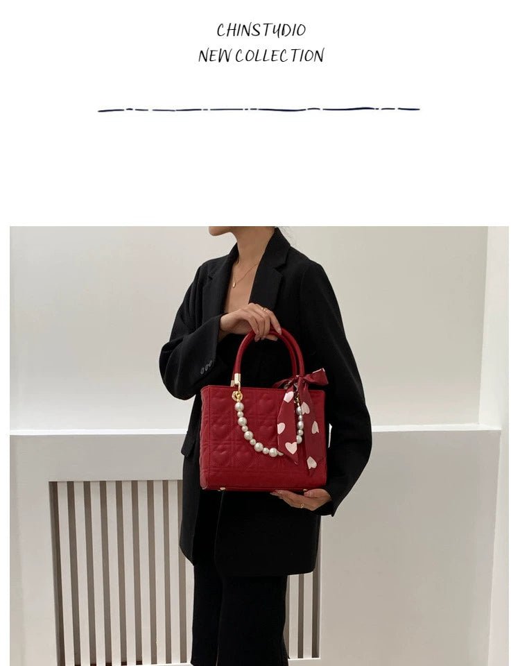 Wedding Red Fancy Daily Bridal Bag - Walmarkettt.com