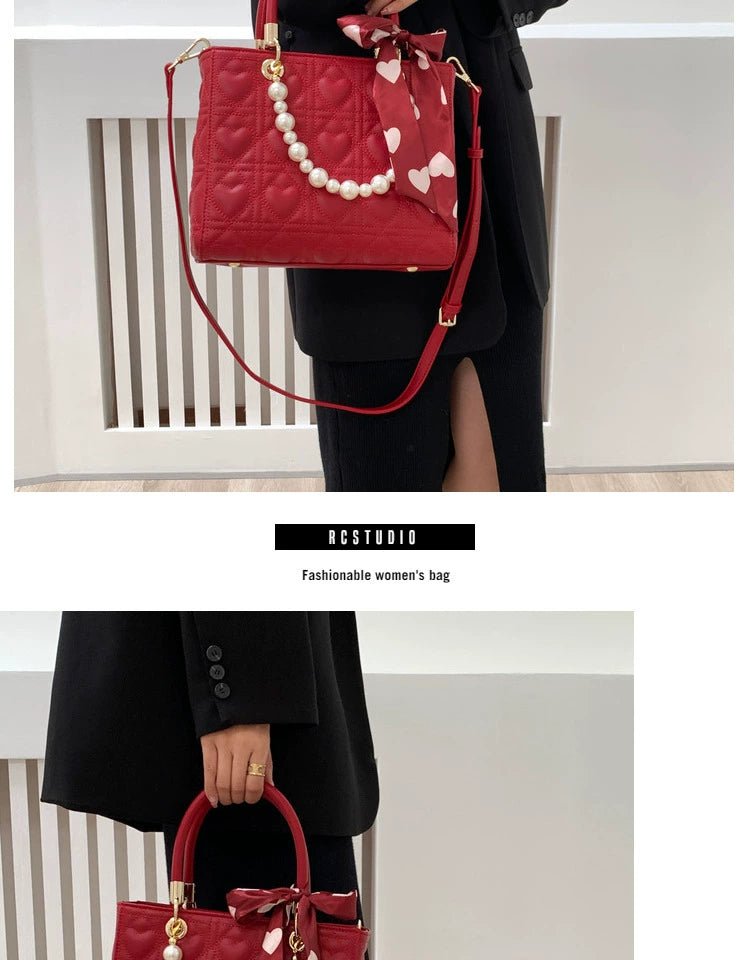 Wedding Red Fancy Daily Bridal Bag - Walmarkettt.com