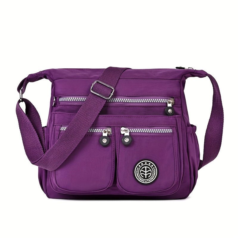 Women's Single Shoulder Crossbody Bag Lightweight Nylon Cloth Bag Casual Women's Bag - Walmarkettt.com