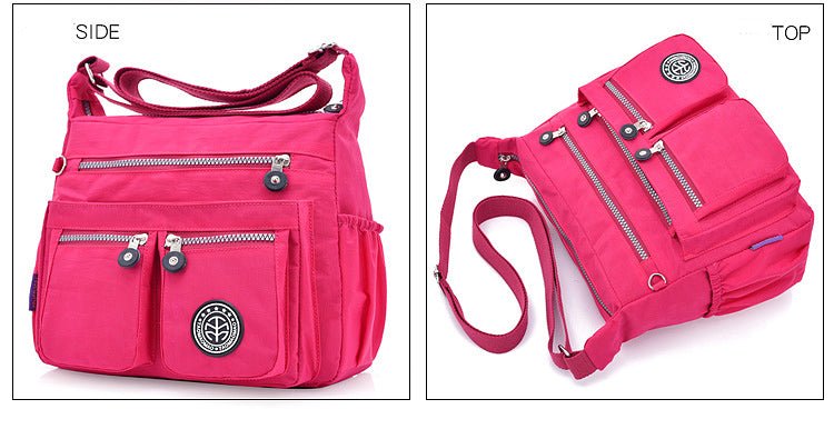 Women's Single Shoulder Crossbody Bag Lightweight Nylon Cloth Bag Casual Women's Bag - Walmarkettt.com