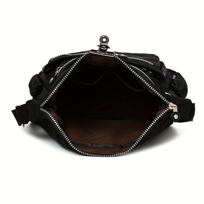 Women's Single Shoulder Crossbody Bag Lightweight Nylon Cloth Bag Casual Women's Bag - Walmarkettt.com