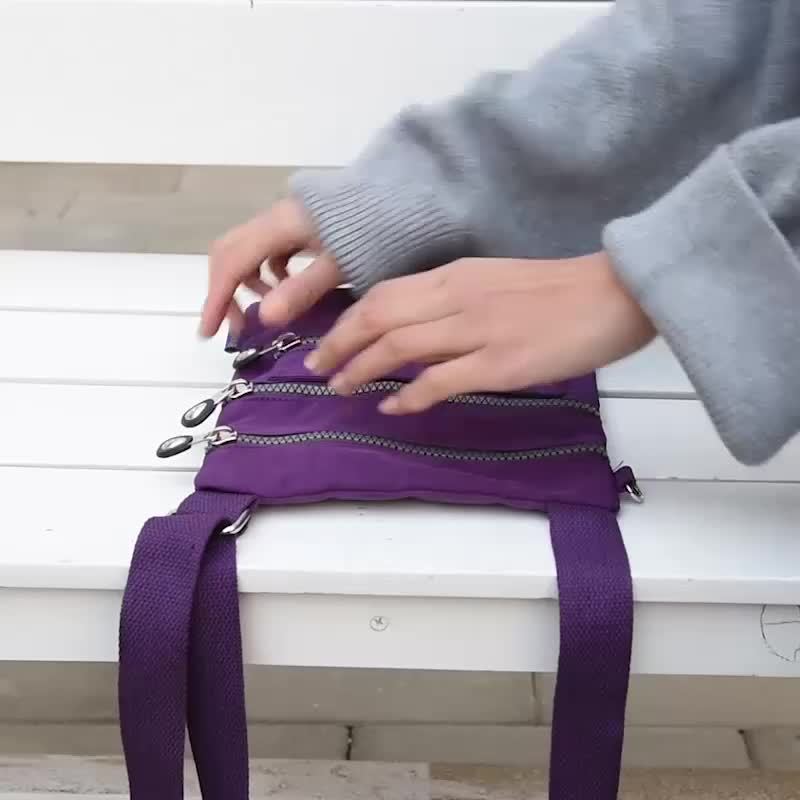 Women's Small Bag Casual Lightweight Travel Close - Fitting Coin Purse Crossbody Nylon Cloth Small Bag - Walmarkettt.com