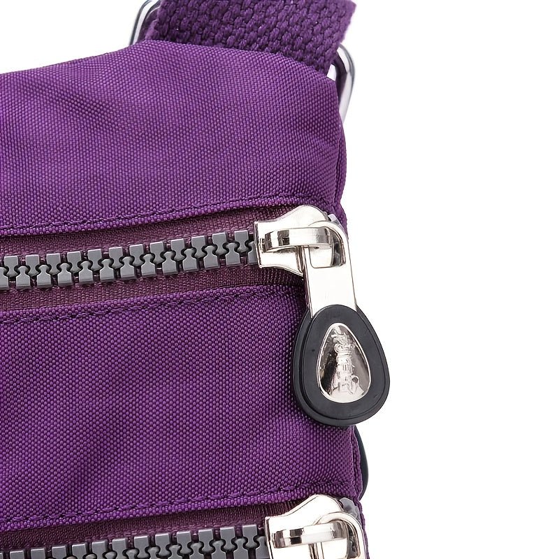 Women's Small Bag Casual Lightweight Travel Close - Fitting Coin Purse Crossbody Nylon Cloth Small Bag - Walmarkettt.com