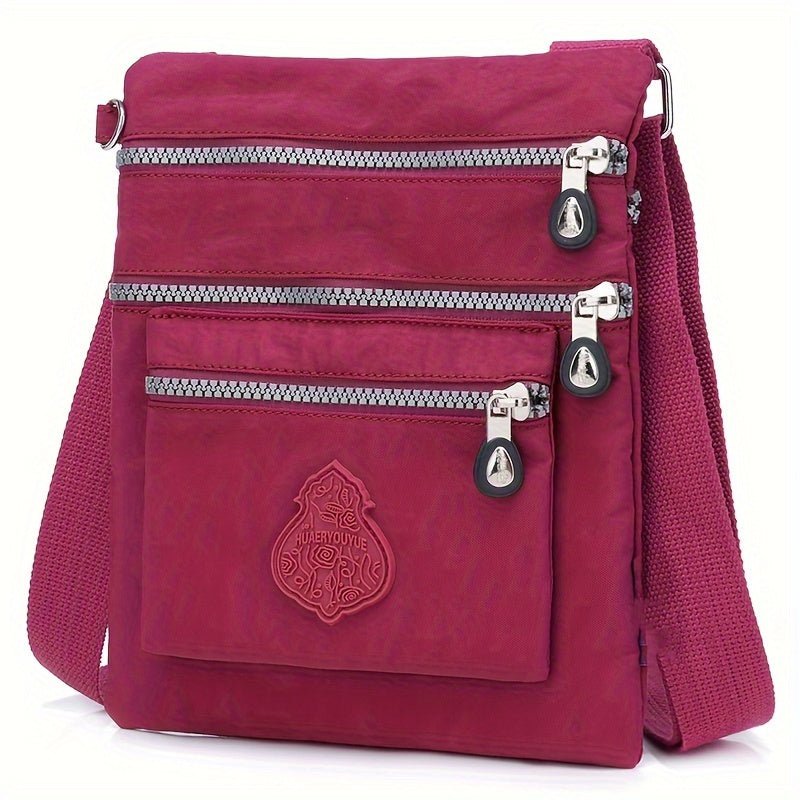 Women's Small Bag Casual Lightweight Travel Close - Fitting Coin Purse Crossbody Nylon Cloth Small Bag - Walmarkettt.com