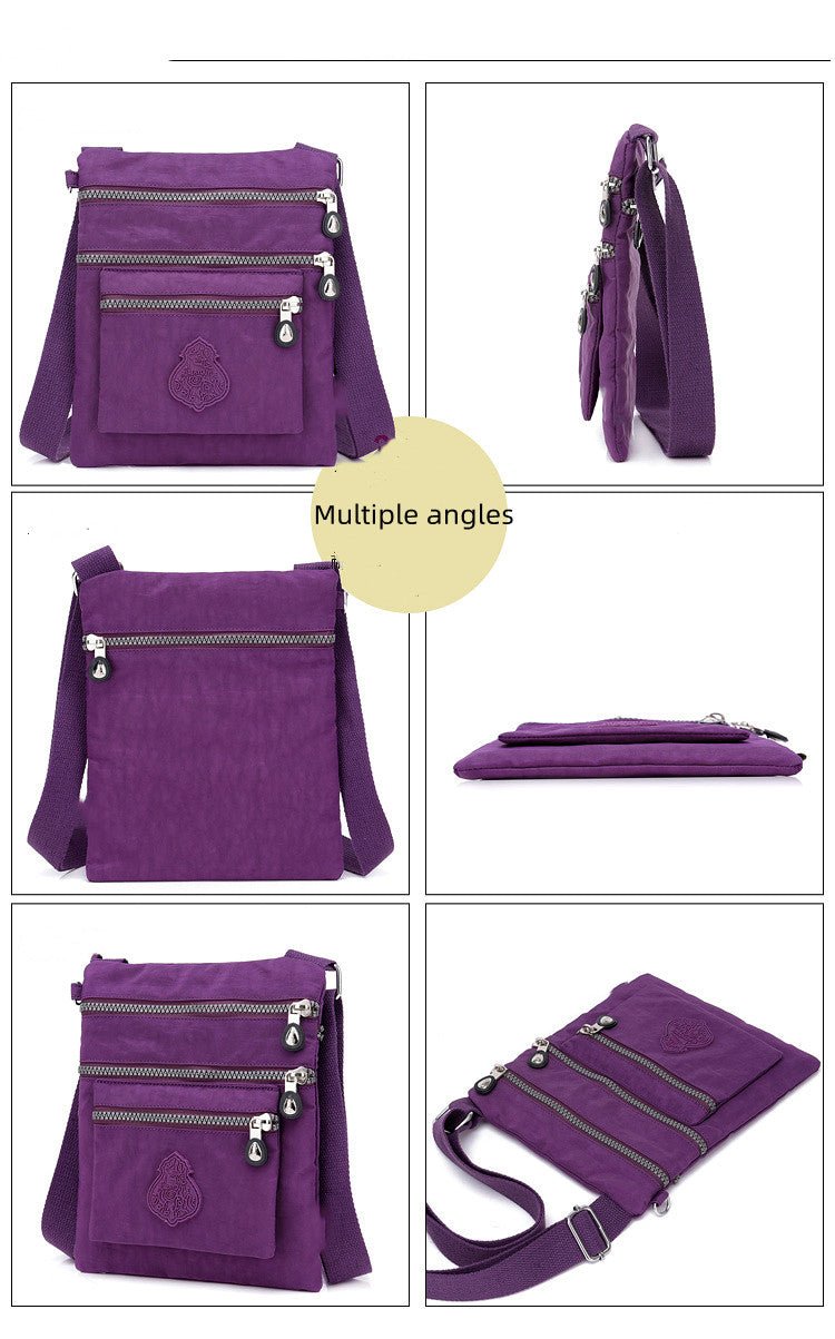Women's Small Bag Casual Lightweight Travel Close - Fitting Coin Purse Crossbody Nylon Cloth Small Bag - Walmarkettt.com