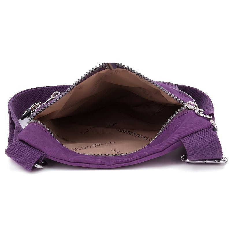 Women's Small Bag Casual Lightweight Travel Close - Fitting Coin Purse Crossbody Nylon Cloth Small Bag - Walmarkettt.com