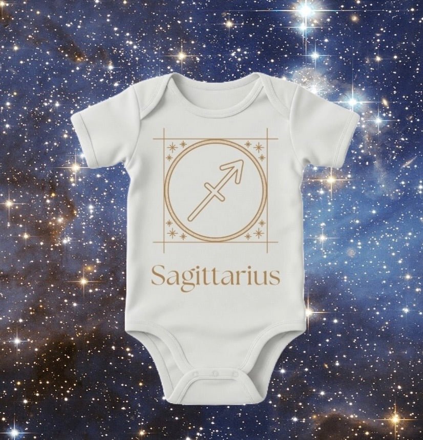 Zodiac Baby Bodysuit - Sagittarius - Walmarkettt.com