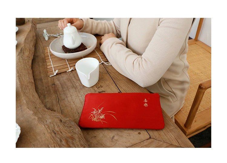 2024 Women's Medium Mobile Phone Bag Chinese Coin Purse Women's Clutch Bag Zipper Coin Bag Card Holder Short - Walmarkettt.com