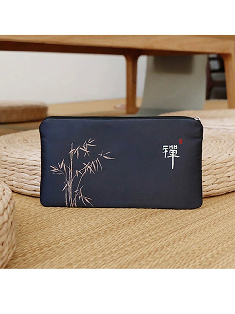 2024 Women's Medium Mobile Phone Bag Chinese Coin Purse Women's Clutch Bag Zipper Coin Bag Card Holder Short - Walmarkettt.com