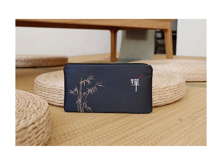 2024 Women's Medium Mobile Phone Bag Chinese Coin Purse Women's Clutch Bag Zipper Coin Bag Card Holder Short - Walmarkettt.com