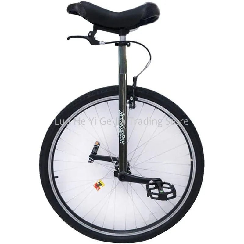 28" Unicycle with Brakes, Extra Large Heavy Duty Men Teens Boys Balance Bike, for Tall People Height 160 - 195Cm /63" - 77" - Walmarkettt.com