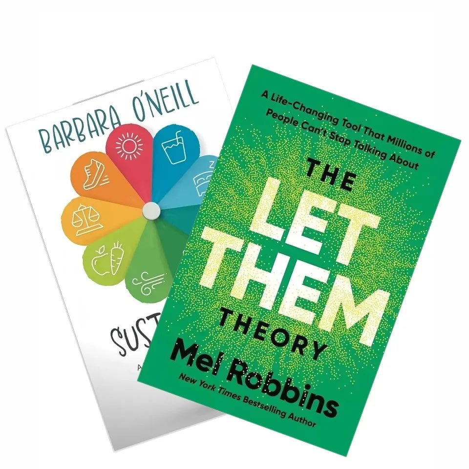 4 Best Books The Let Them Theory/Sustain Me/Money Psychology/Atomic Habits/Self management Enhancement Books - Walmarkettt.com