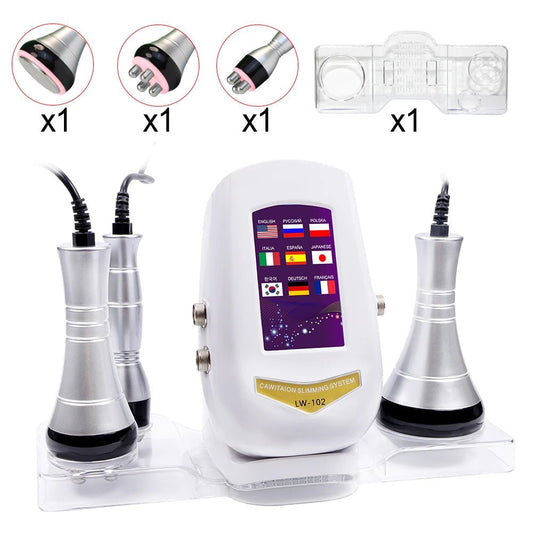 40K Cavitation Ultrasonic Body Slimming Machine Beauty Device Facial Massager Skin Tighten Face Lifting Skin Care Tool - Walmarkettt.com