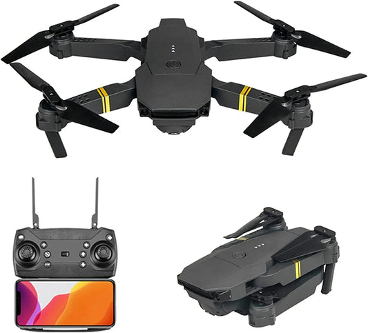 4K HD Dual Camera RC FPV WiFi Portable Wide Angle Foldable Quadcopter Drone - Walmarkettt.com