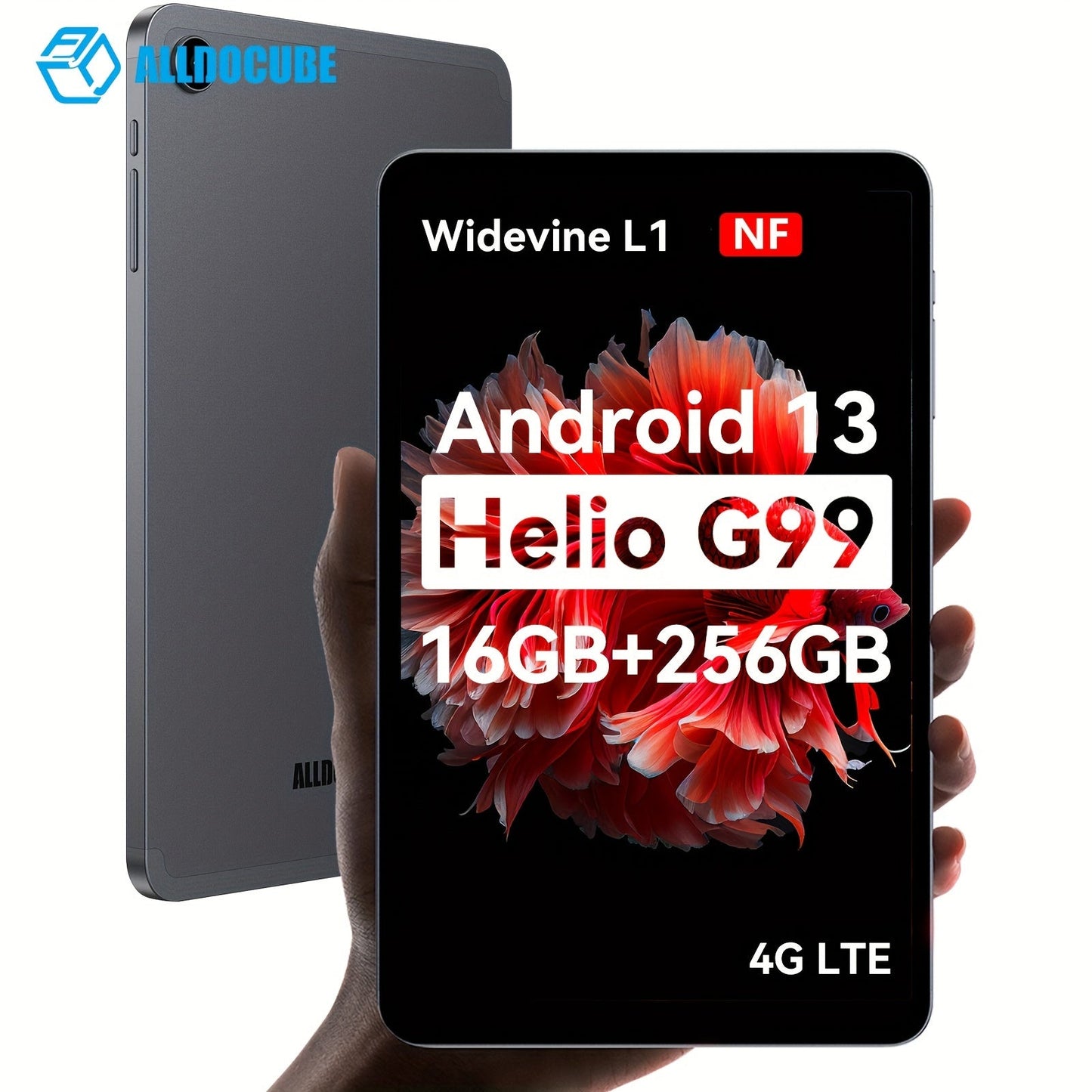 8.4 Inch Tablet 16 (8+8)+256GB Helio G99 For Android 13 With Widevine L1 NF By ALLDOCUBE, IPlay50 Mini Pro NF, FHD+ 1920×1200 Incell IPS, For Android13 Pad, ROM 512GB Expandable, 5MP/13MP 4G LTE/5G WiFi/Wireless 5.2, GMS/GPS - Walmarkettt.com