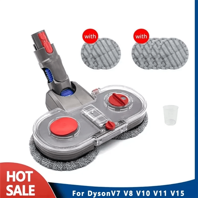 B59B - Mop Cleaning Head Floor Brush Electric Mop Head Attachment Cleaning Rag Cloth Mop Attachment With Water Reservoir Cleaning - Walmarkettt.com