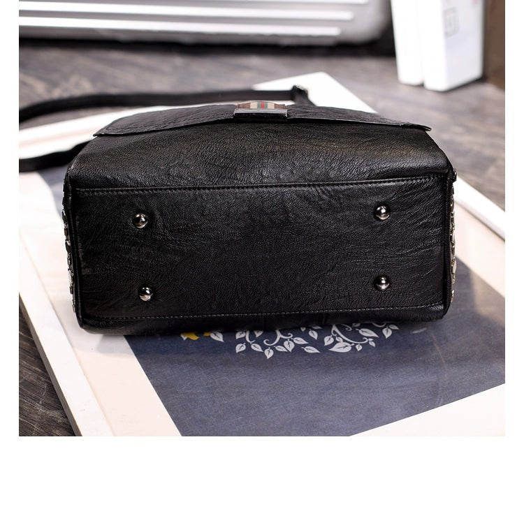 Bag Women 2024 New Fashionable Korean Style Versatile Fashion Women Shoulder Messenger Bag Simple Large Capacity Women Handbag - Walmarkettt.com