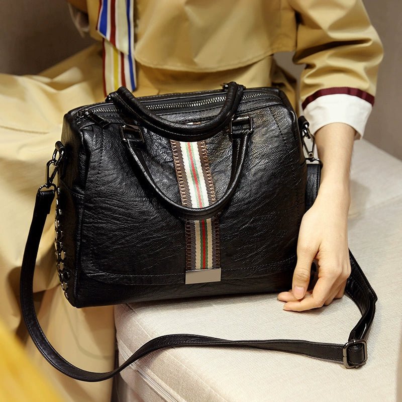 Bag Women 2024 New Fashionable Korean Style Versatile Fashion Women Shoulder Messenger Bag Simple Large Capacity Women Handbag - Walmarkettt.com