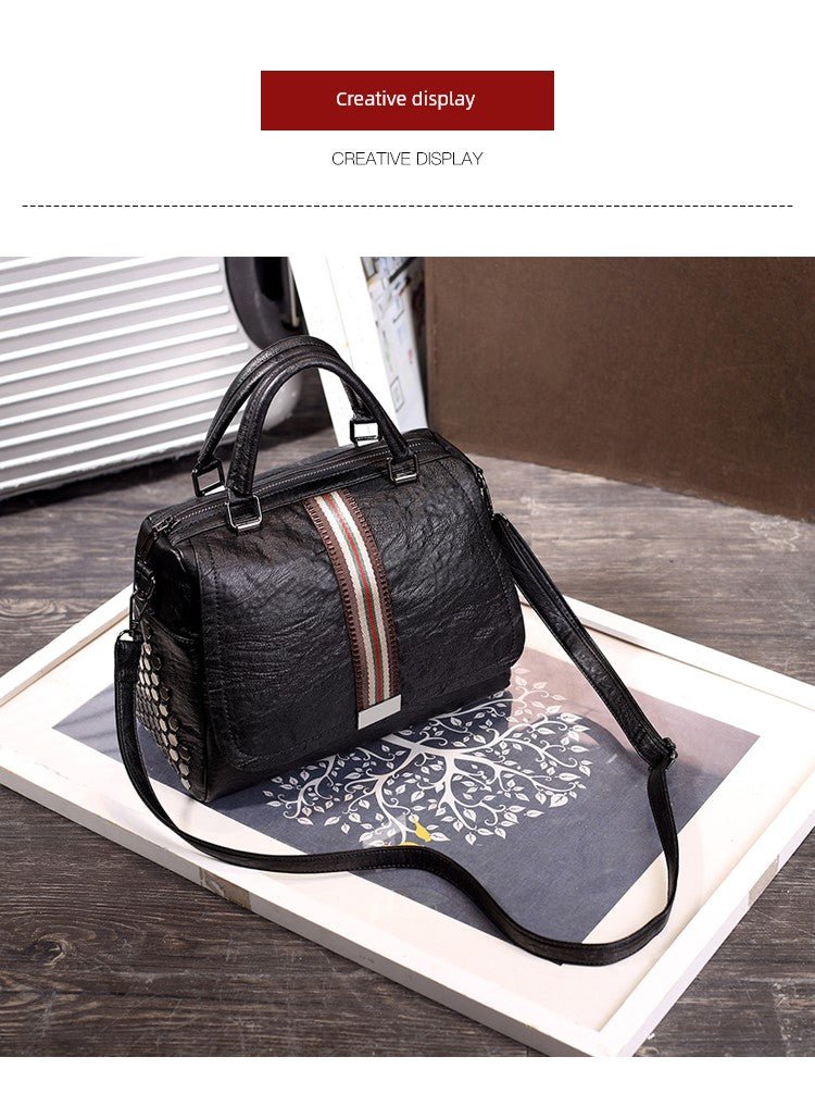 Bag Women 2024 New Fashionable Korean Style Versatile Fashion Women Shoulder Messenger Bag Simple Large Capacity Women Handbag - Walmarkettt.com