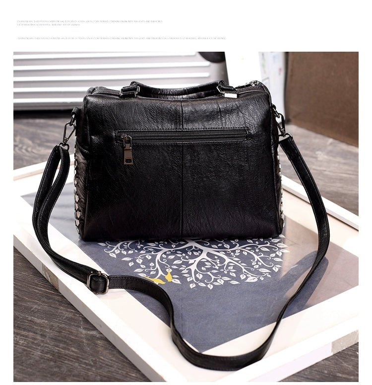 Bag Women 2024 New Fashionable Korean Style Versatile Fashion Women Shoulder Messenger Bag Simple Large Capacity Women Handbag - Walmarkettt.com