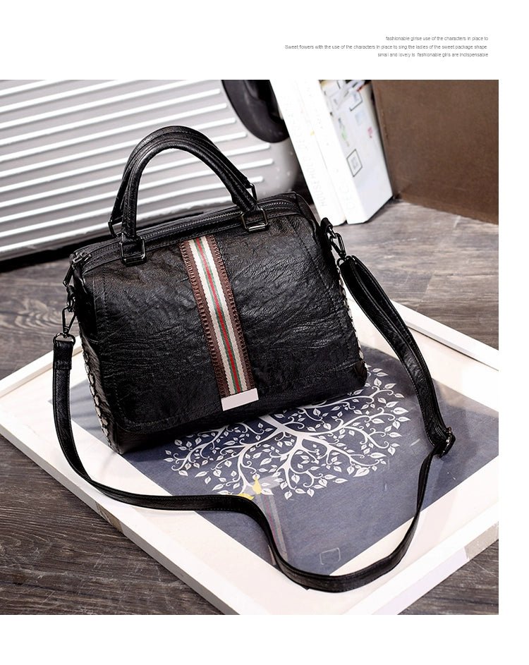 Bag Women 2024 New Fashionable Korean Style Versatile Fashion Women Shoulder Messenger Bag Simple Large Capacity Women Handbag - Walmarkettt.com