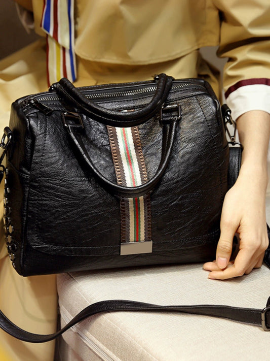 Bag Women 2024 New Fashionable Korean Style Versatile Fashion Women Shoulder Messenger Bag Simple Large Capacity Women Handbag - Walmarkettt.com