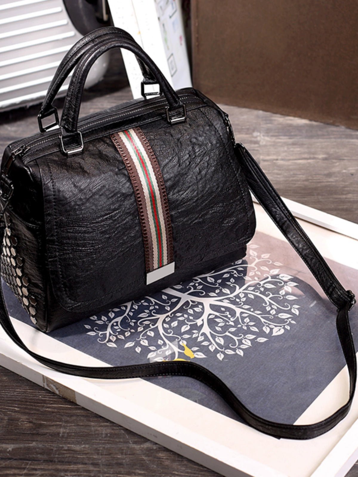 Bag Women 2024 New Fashionable Korean Style Versatile Fashion Women Shoulder Messenger Bag Simple Large Capacity Women Handbag - Walmarkettt.com