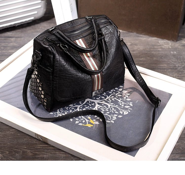 Bag Women 2024 New Fashionable Korean Style Versatile Fashion Women Shoulder Messenger Bag Simple Large Capacity Women Handbag - Walmarkettt.com